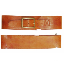Estilo clásico de moda cinturón plano (ky1383)